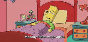bart, cartoons, monday, quotes, the simpsons
