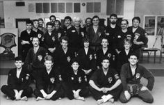 Grand Master Ed Parker with his IKKA European Kenpo Instructors on the ...