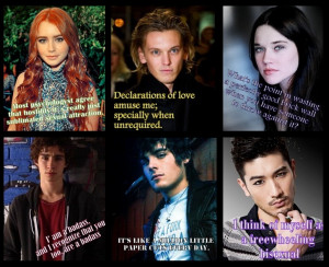 Some of my most beloved quotes from the TMI Characters xD