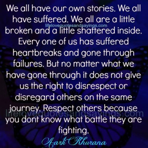 All Have Suffered | Love Quotes And SayingsLove Quotes And Sayings