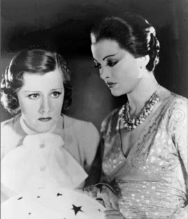 Irene Dunne and Myrna Loy