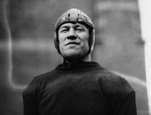 Jim Thorpe... Now there's an athlete we can look up to.