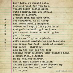 Hey Life... | andreabalt.com More