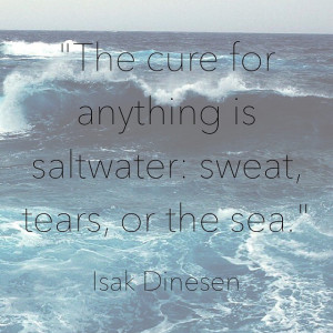 ... ️ ️ #saltwater #thesea #theocean #ocean #quotes #beautifulquotes