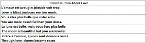... at 6:21 pm Tagged with: French Quotes , French Quotes About Love