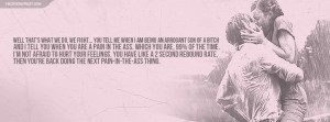 the notebook fight quote facebook cover