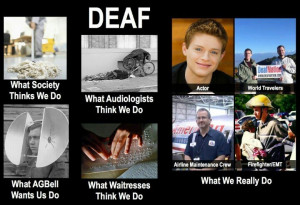 Deaf culture for the day!! :)