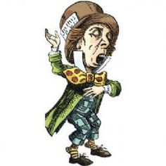 Mad Hatter Shaped Card. This quirky card is perfect for anyone who ...