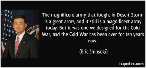 Eric Shinseki Quote