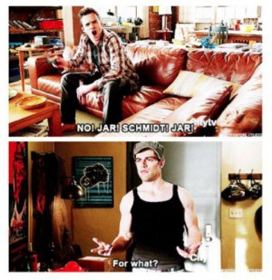 New Girl Douche Bag Jar Quotes | just love Schmidt and Nick! Douchebag ...