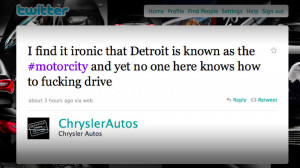 Chrysler Social Media Employee