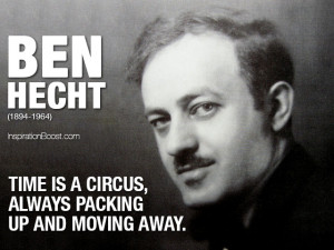Quotes on Moving Away – Ben Hecht