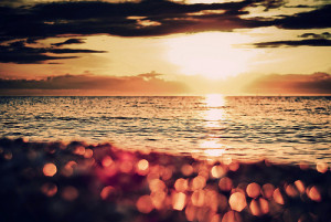 photography, romantic, sea, sky, sunset