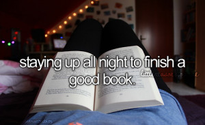 Staying up all night