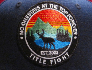 Fight Band Logo Title-fight-deer-snapback-