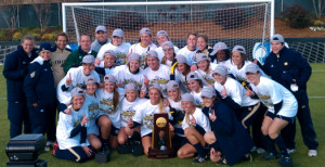 Notre Dame Claims Third NCAA Women's Soccer Championship!