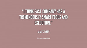 think Fast Company has a tremendously smart focus and execution ...