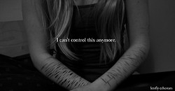 depressed suicidal suicide anxiety Scared self harm skin cut cutting ...