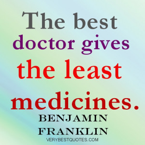 doctors and medicine quote with picture