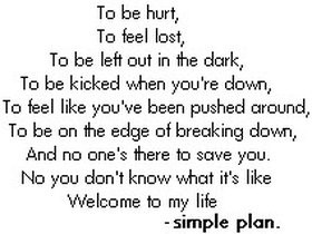 simple plan quotes photo: Welcome to my Life welcometomylife.jpg
