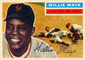 Willie Mays card NYG
