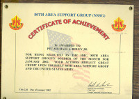Academic Award Template Certificate of achievement