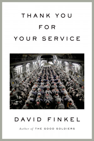 Thank you for your service. That phrase, the dust jacket; everyone can ...