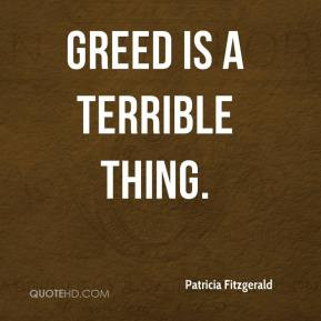 quotes about greed