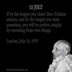 Srila Prabhupada Quotes For Month July 12