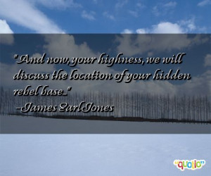 And now, your highness, we will discuss