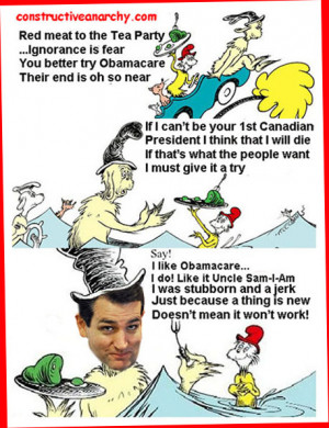 YouTube: Ted Cruz reads Green Eggs and Ham http://youtu.be/9hg6hBDRnj4 ...