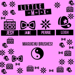 Brushes-Little Mix by Maguichu