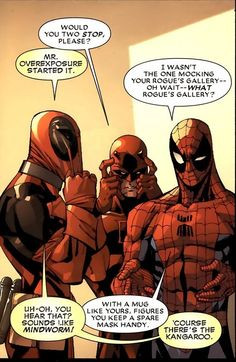 Quotes from Deadpool comics The endless banter between Deadpool and ...