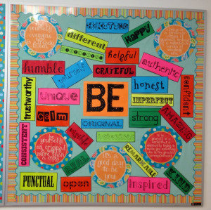 ... bulletin boards are across from the large student table in my office