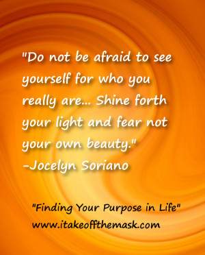 Finding your purpose in life is often one of the most difficult things ...