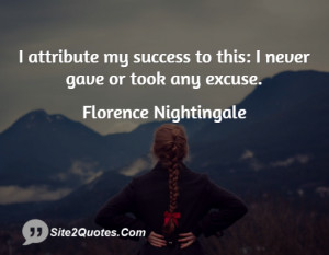 Inspirational Quotes - Florence Nightingale