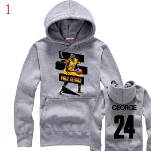 NBA Indiana Pacers Paul George classical logo hoodie sweatshirt