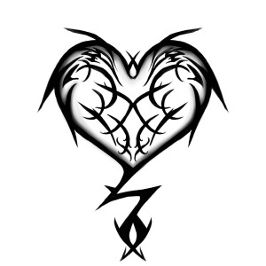 Tattoo Drawings Of Hearts With Wings Cool Images Mohits Blog Under The ...