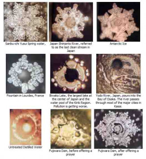 Dr Emoto Water Crystals