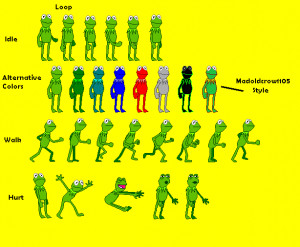 give Kermit the frog sprites, enjoy:)
