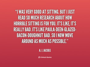 Quotes by A J Jacobs