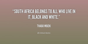 Quotes About South Africa