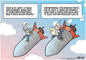 getting tired of Iraq; lets move on to Iran.