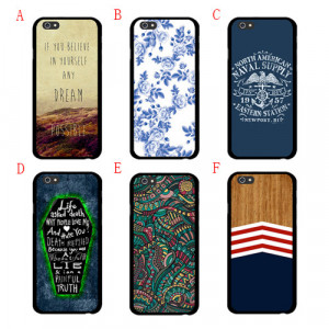 Printed Stripe Quote Abstract Pattern Back Protector Case Cover For ...