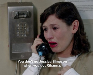 ... jessica simpson oitnb Orange is the new Black lorna morello yael stone