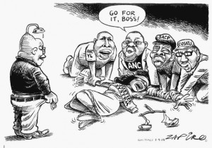 Zapiro\'s offensive cartoon