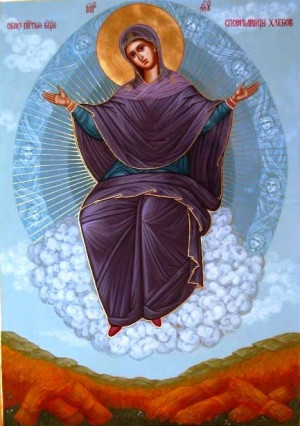 Obscure and Famous Images and Quotes: Assumption of Mary