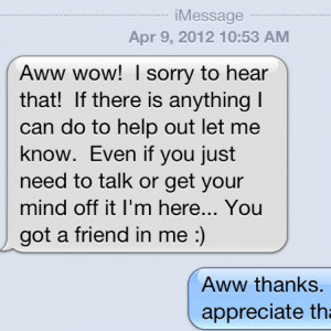 You got a friend in me! :)