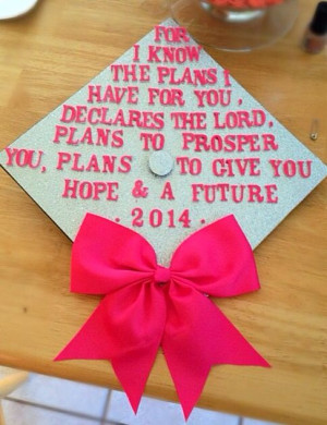 Bible verse Graduation cap