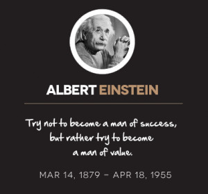 Albert Einstein quotes will be something that will help us get by each ...